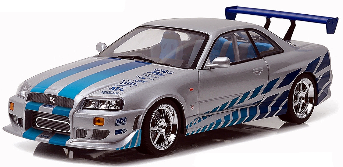Nissan Skyline R34 1999 Brian S Fast And Furious Silver