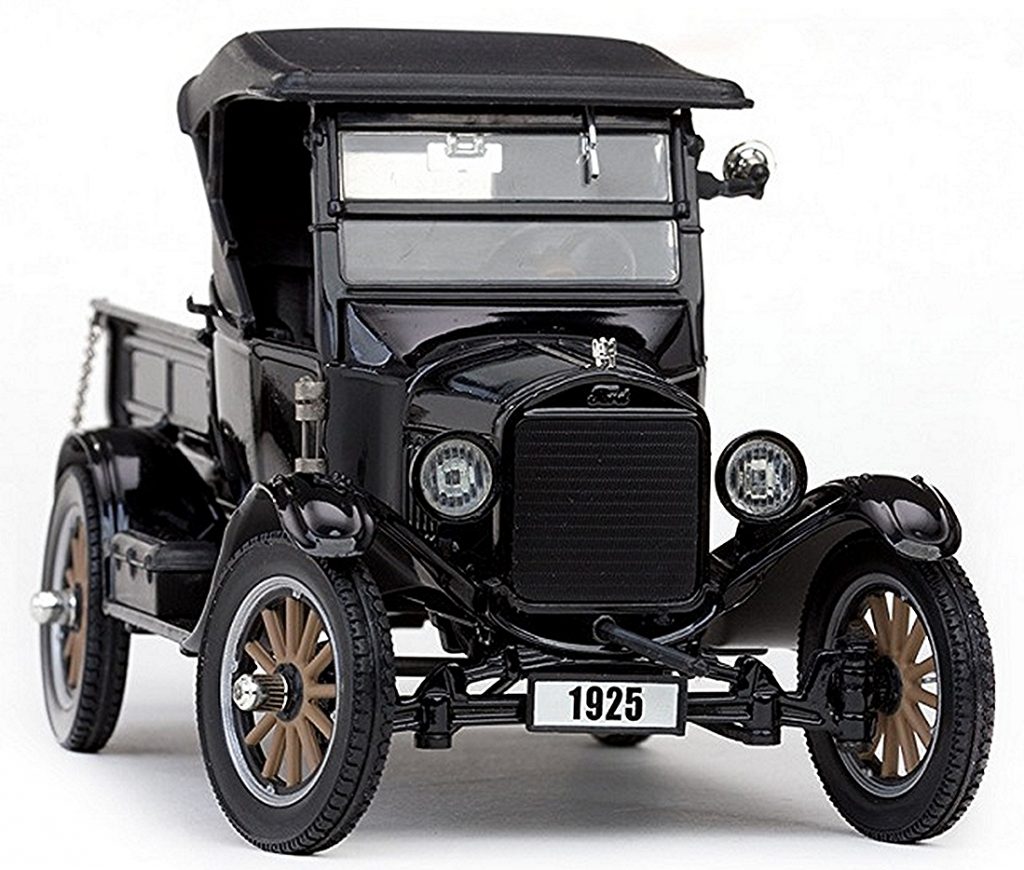 1925 Ford Model T Pickup Closed Convertible (Black