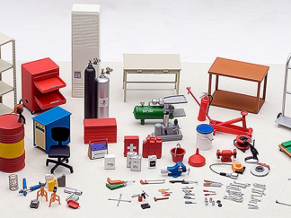 1:18 Garage Kit Set