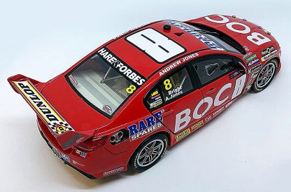 Team BOC #8 Holden VF Commodore Supercar 2016 Sandown 500 Retro Livery Bright / Jones
