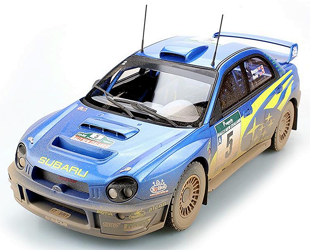 Subaru Impreza S7 WRC Burns / Reid 2001 Rally New Zealand