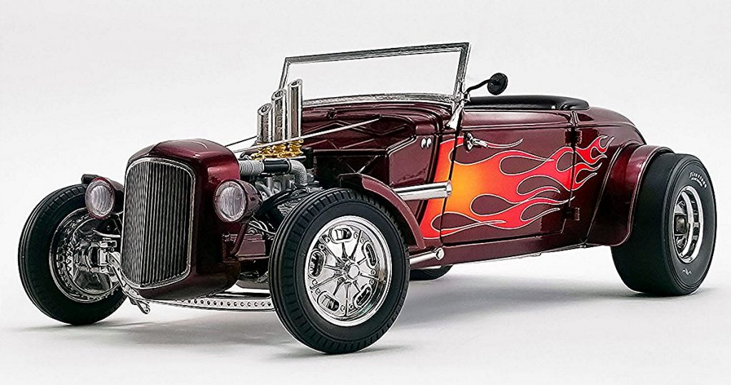 1934 Ford Hot Rod Roadster Brandywine Metallic with Flames – Riverina ...