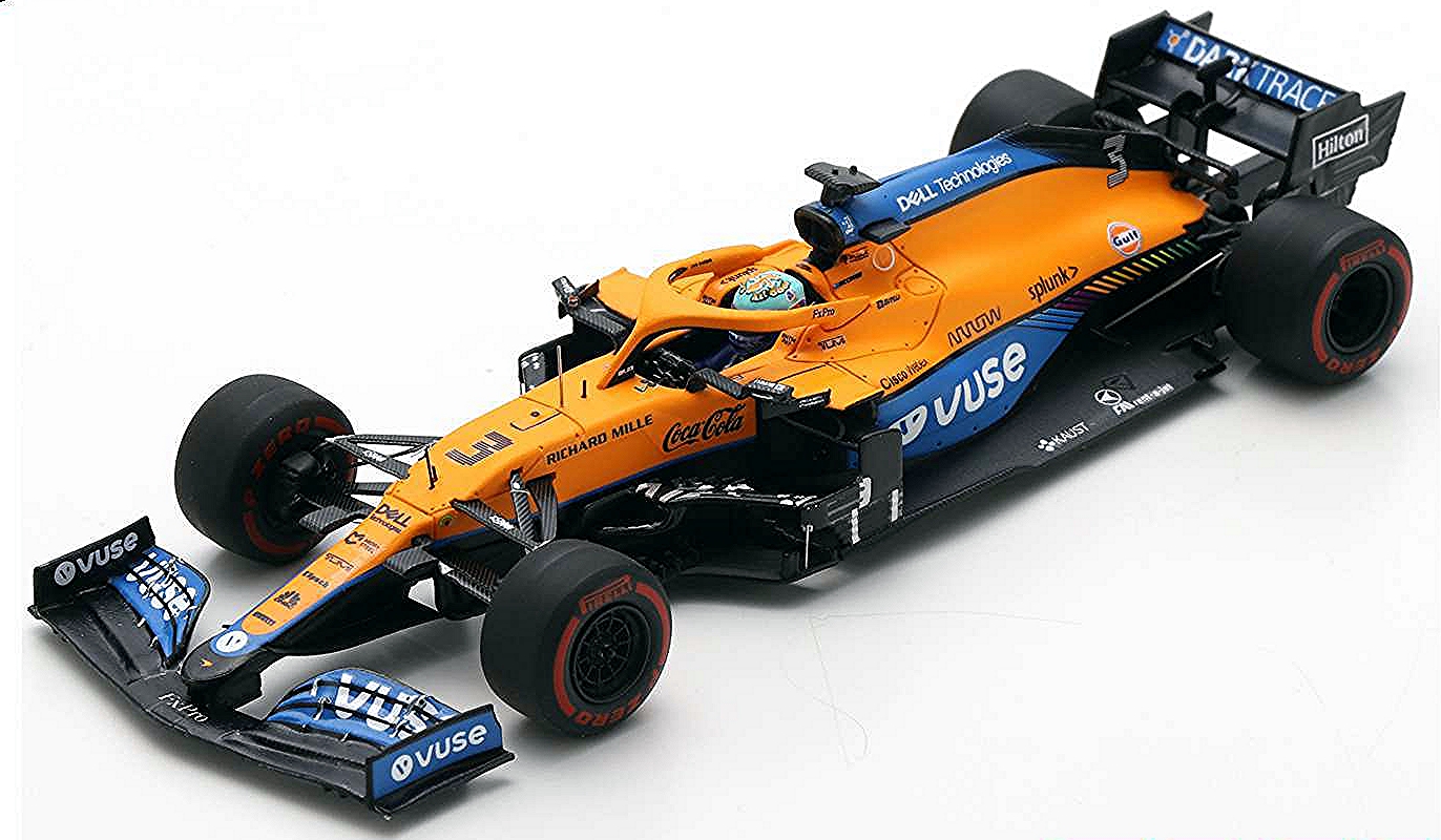 McLaren MCL35M – #3, Daniel Ricciardo – 7th Bahrain GP 2021 – Riverina ...