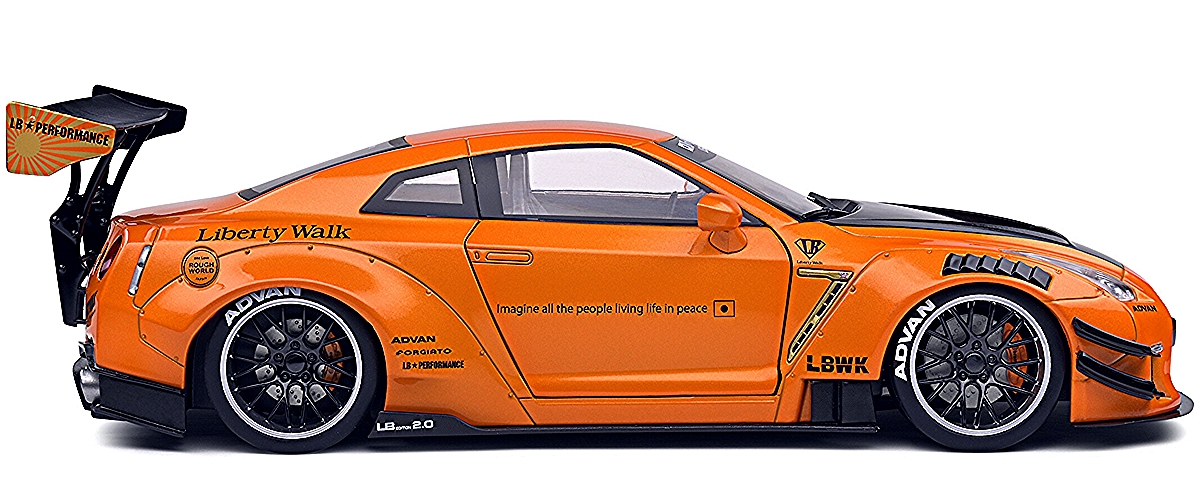 2020 Nissan GTR 35 LB Work Type 2, Orange Metallic – Riverina Model ...