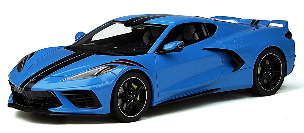 2020 Chevrolet Corvette C8 (Rapid Blue) – Riverina Model Cars Plus