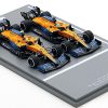 *McLaren MCL35M No.3 Winner Italian GP 2021 Daniel Ricciardo & 2nd No.4 McLaren Lando Norris (With Pit Board) - Image 3