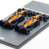 *McLaren MCL35M No.3 Winner Italian GP 2021 Daniel Ricciardo & 2nd No.4 McLaren Lando Norris (With Pit Board) - Image 4