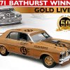 1971 Bathurst Winner Gold Livery Allan Moffat 50th Anniversary Ford XY Falcon Phase III GT-HO - Image 2