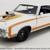 1972 Oldsmobile 442 - Hurst - Drag Outlaw - White with Gold Stripes
