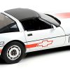 1988 Chevrolet Corvette C4 - White with Orange Stripes - Corvette Challenge Race Car - Image 2