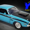 1970 Dodge Challenger T/A (Light Turquoise) - Image 2