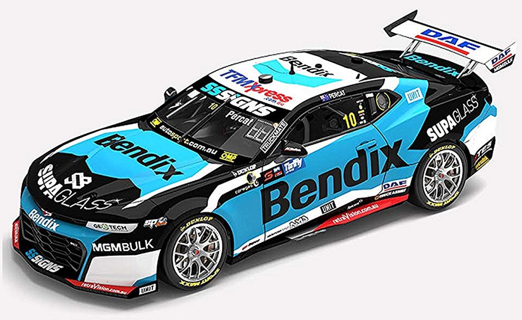 Bendix Racing #10 Chevrolet Camaro ZL1 2024 Repco Supercars ...