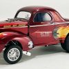 1940 Gasser - ACME Rocket Sled - Red Metallic with Graphics