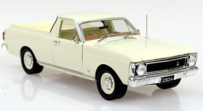 White 1969 XW Ford Falcon Ute 6 Cylinder