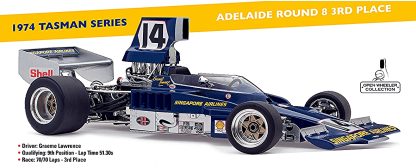 Lola T332 1974 Tasman Series Adelaide Round 8 - 3rd Place - Graeme Lawrence