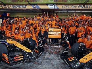 *2-Car Set - McLaren F1 Team Mcl38 - Constructors Champions - Norris/Piastri - Abu Dhabi GP 2024