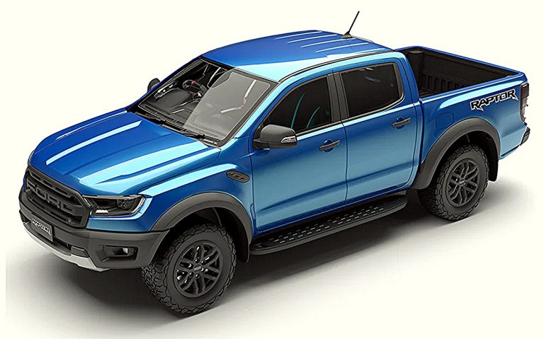 Ford Ranger Raptor Performance Blue – Riverina Model Cars Plus