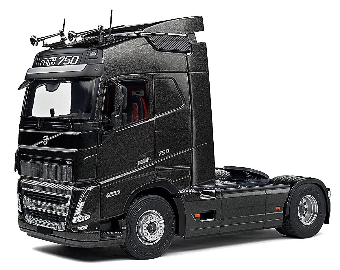 2021 Volvo FH16 Globetrotter XL Semi Truck - Black Metallic