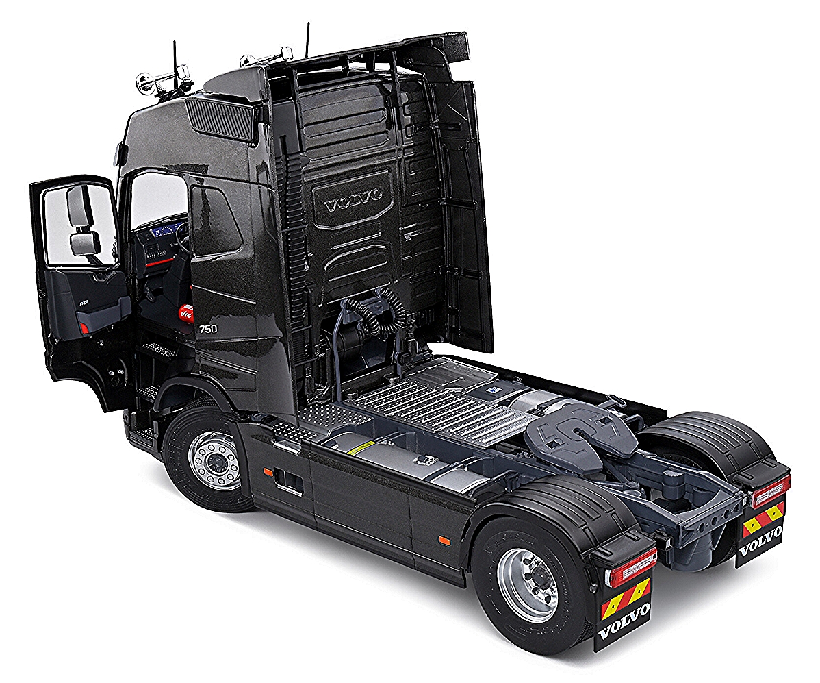 2021 Volvo FH16 Globetrotter XL Semi Truck - Black Metallic - Image 2