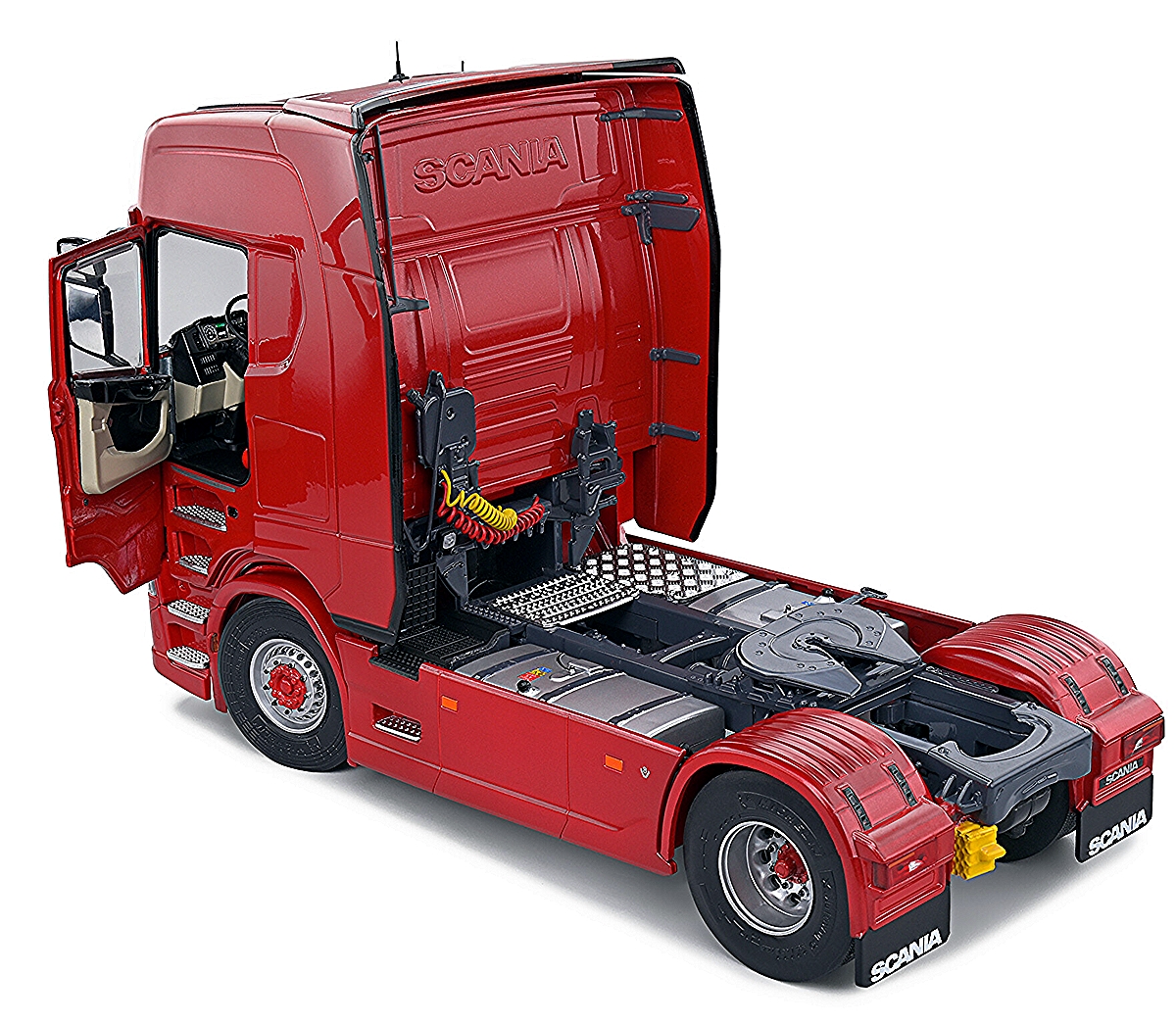 Scania 580S Highline Semi Truck - Spicy Red - 2021 - Image 4