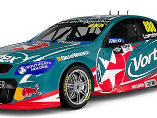 Lowndes #888 2015 Record-Breaking 251 Round Starts Team Vortex Holden VF Commodore