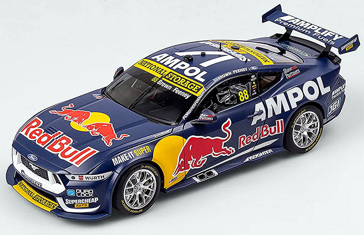 *Red Bull Ampol Racing #88 Ford Mustang GT - 2025 Triple Eight / Ford Performance Launch Livery, Will Brown / Broc Feeney
