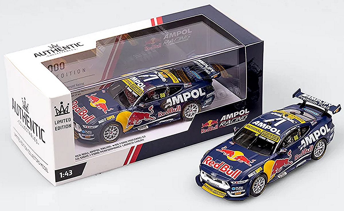 *Red Bull Ampol Racing #88 Ford Mustang GT - 2025 Triple Eight / Ford Performance Launch Livery, Will Brown / Broc Feeney - Image 2