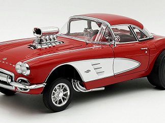 1961 Chevrolet Corvette Gasser - Roman Red & White two tone w/ red interior