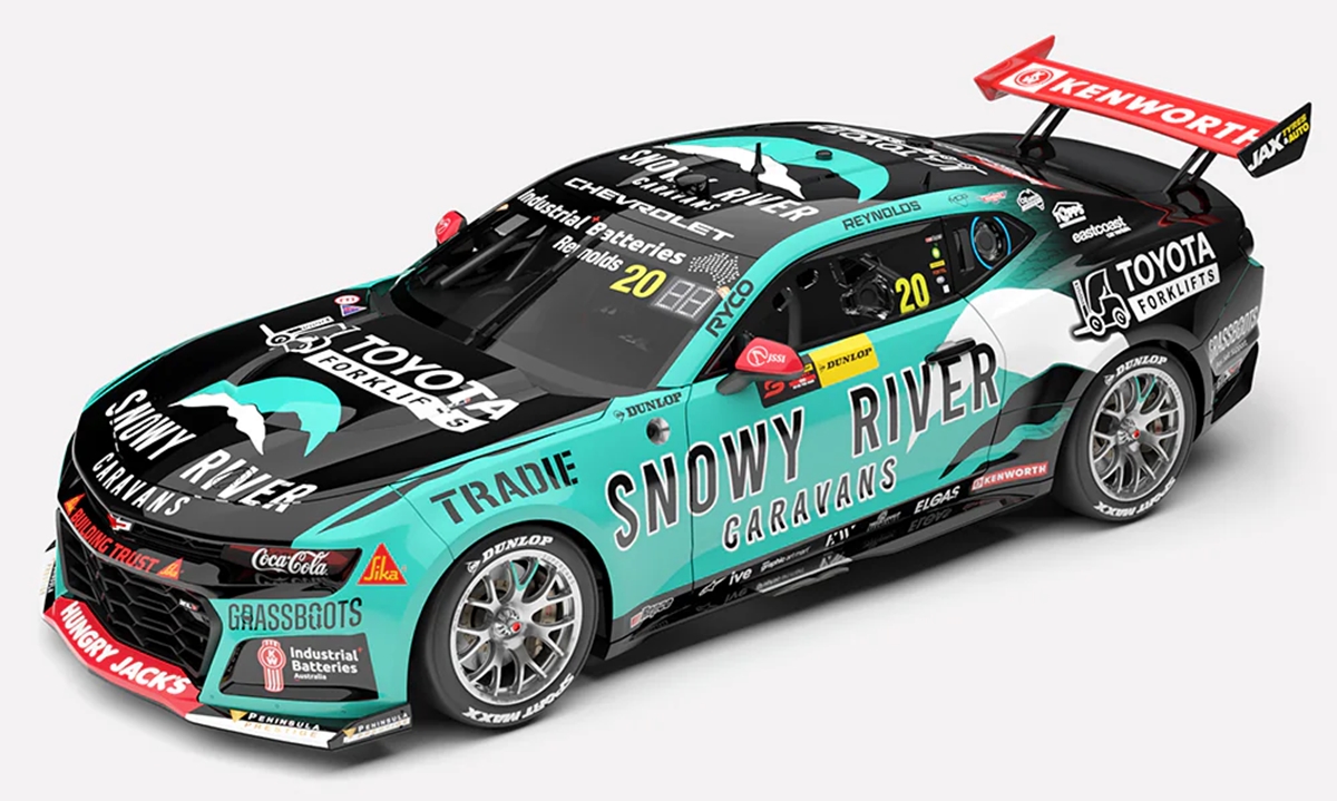 Snowy River Racing #20 Chevrolet Camaro ZL1 2026 Dunlop Sydney 500 David Reynolds
