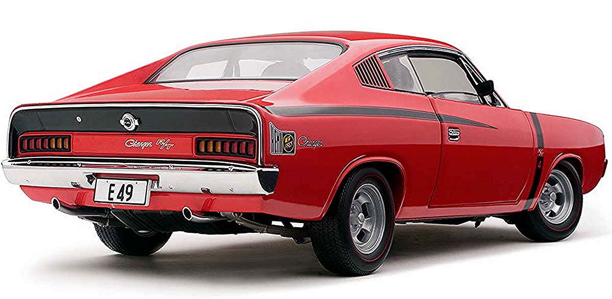 Valiant E49 Charger 'Small Tank' - Vintage Red - Image 2