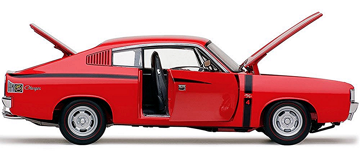 Valiant E49 Charger 'Small Tank' - Vintage Red - Image 3