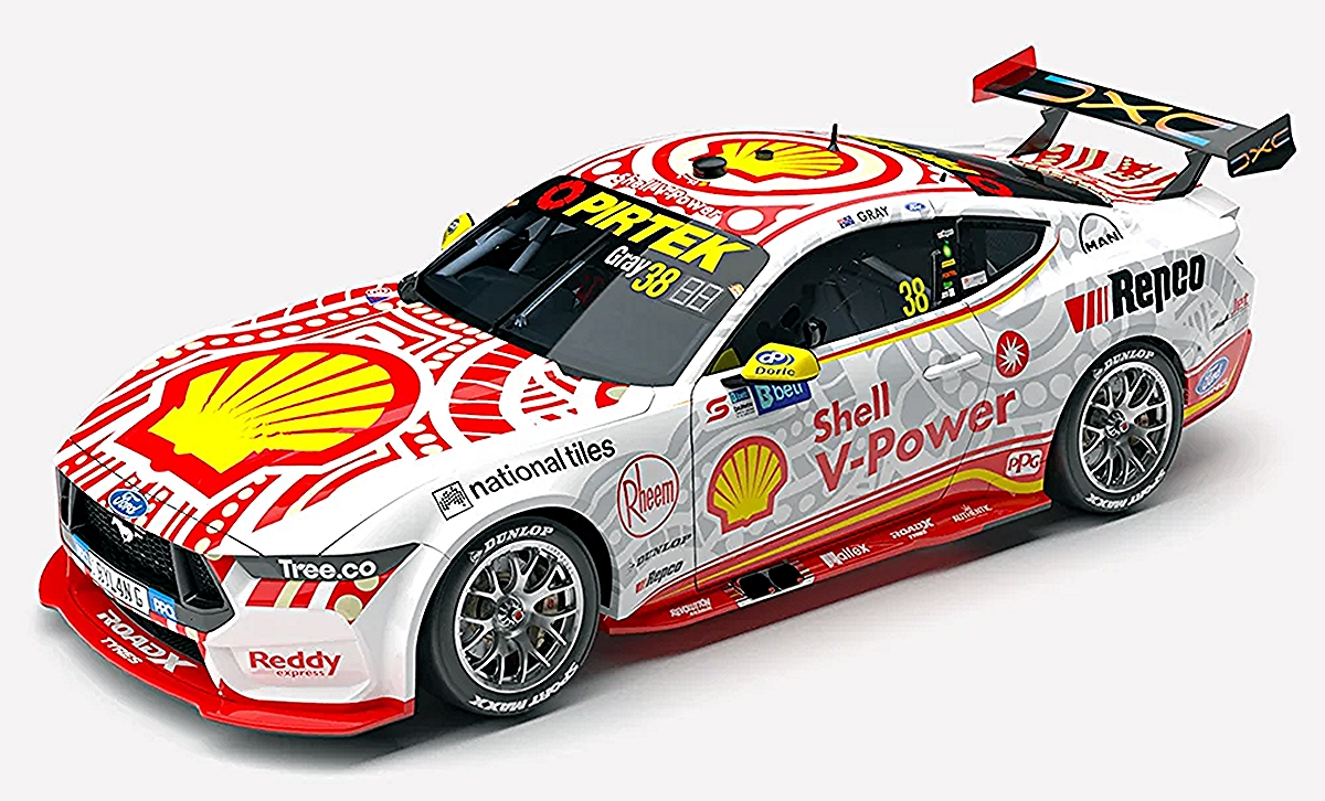*Shell V-Power Racing Team #38 Ford Mustang GT 2026 Betr Darwin Triple Crown Indigenous Round - Rylan Gray