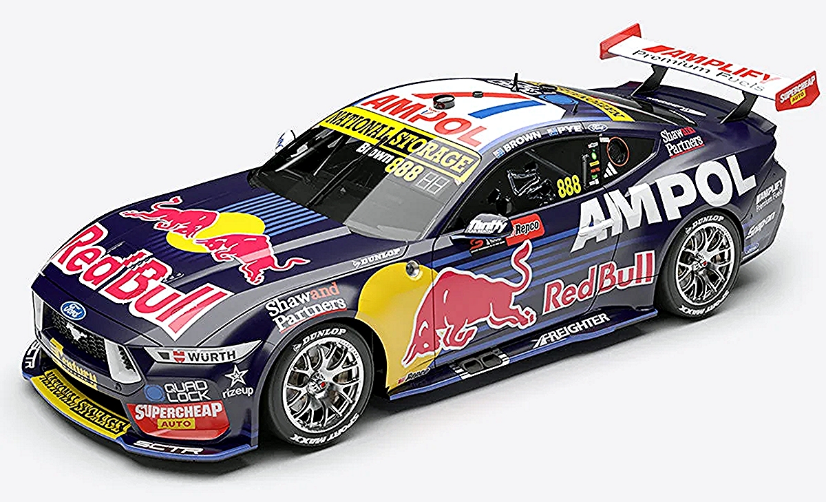 *Red Bull Ampol Racing #88 Ford Mustang GT - 2026 Repco Bathurst 1000 Second Place - Will Brown / Scott Pye