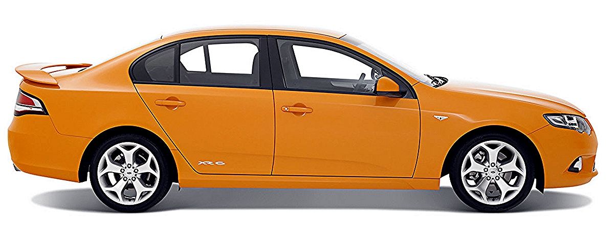 2008 Ford Falcon FG MKI XR6 Turbo – Octane Orange